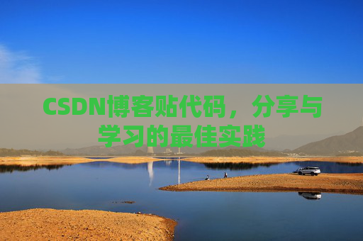 CSDN博客贴代码，分享与学习的最佳实践